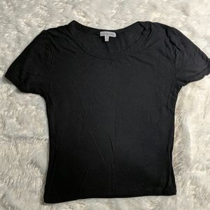 3/$15 Black crop top